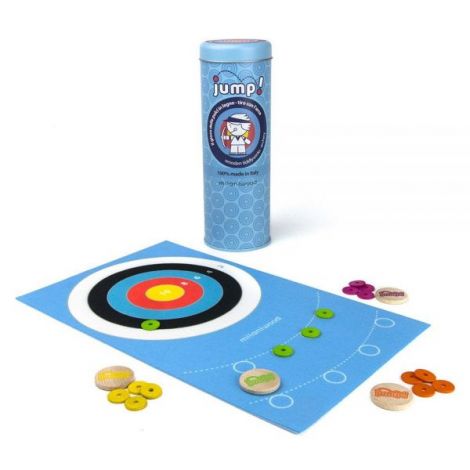 JUMP! Tir cu arcul, joc cu nasturi din lemn, Milaniwood - imagine 7